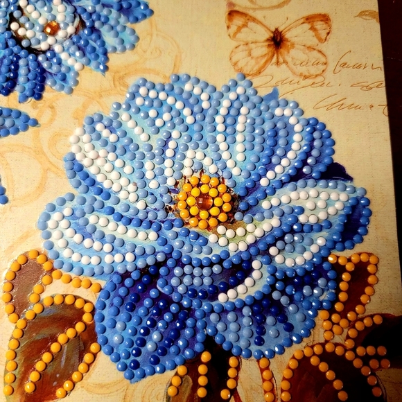 Beautiful Blue Flowers Card [2 Available] - Picture 3 of 8